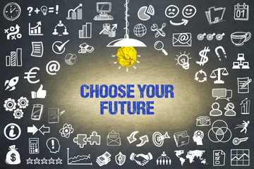 Wall Mural - Choose your Future