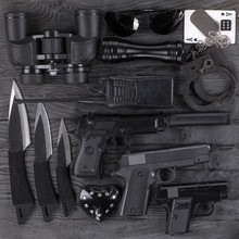 Set Of Weapons, Knives And Pistols