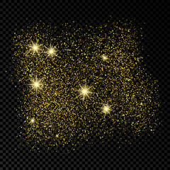 golden glittering vector backdrop