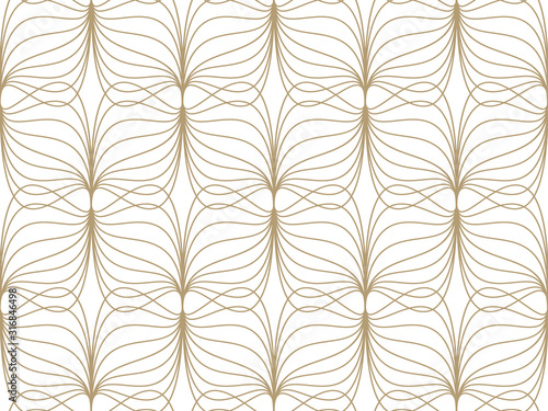 Abstract wavy lines seamles...