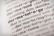Dictionary Series - Dermatology