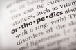 Dictionary Series - Orthopedics
