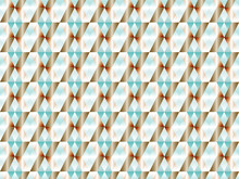 Geometric Seamless Pattern With Hypnotic Triangles