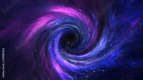 Cuadros en Lienzo Planets, galaxy, black hole, science fiction wallpaper