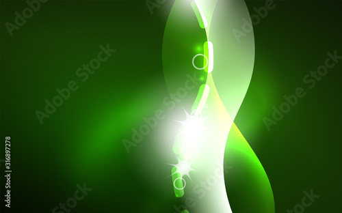 Neon abstract background. Background decoration. Trendy graphic design.