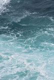 Fototapeta  - sea wave in turquoise color