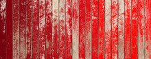 Red Wood Background 