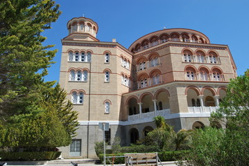 Agios Nektarios Monastery (Aegina)  Greece,2018