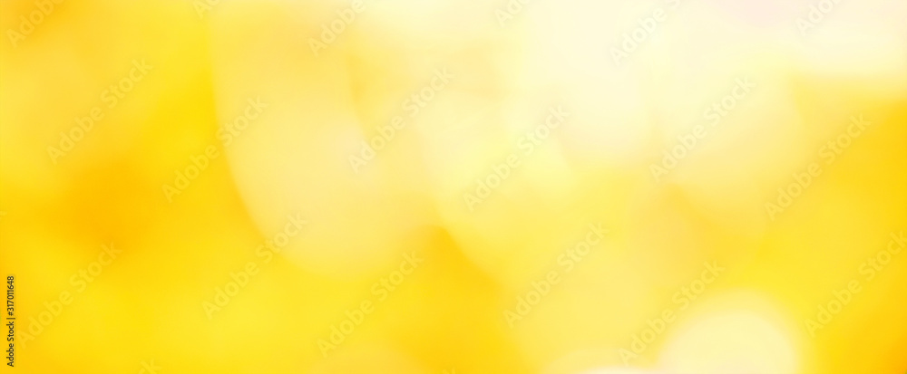 Beautiful Nature blurred yellow summer Background - obrazy, fototapety, plakaty 