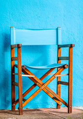 Canvas Print - old chair