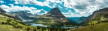 Panoramic Shot Of A Mountain In The Distance In Montana