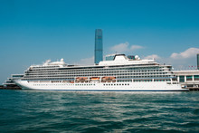  Cruise Ship Docked At The Hong Kong Cruise Terminal