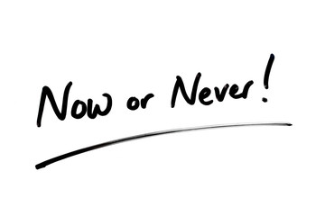 Poster - Now or Never