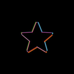 Wall Mural - Star -  App Icon