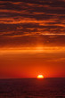 a yellow and orange morning sunrise over the Atlantic Ocean as seen from Atlantic City NJ while on vacation 