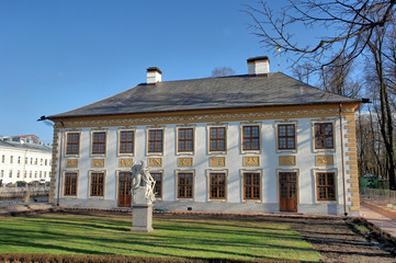 the summer palace of peter the great in saint petersburg.