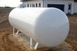 Gas tank for heating the house. A source of clean energy.
