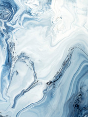 Naklejka nowoczesny wzór obraz morze olej