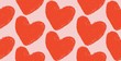 © Inez - romantic love valentine's day heart seamless pattern. pink and red hearts