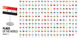 © butenkow - National flags of the countries. Vector illustration on white background