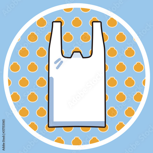 レジ袋カード イラスト Stock Illustration Adobe Stock