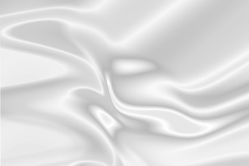Gray silk texture close up. Illustration