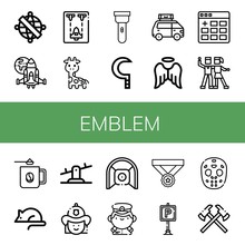 Emblem Icon Set