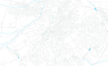Harrogate, England Bright Vector Map