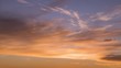 Timelapse of the beautiful sunset sky. Natural background concept