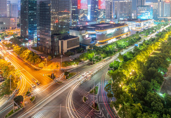 the light trails