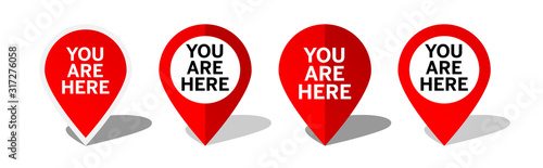 Cuadros en Lienzo You are here, marker location Icon