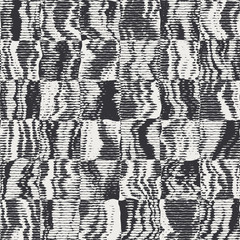 Noisy brushed mottled checkered worn grungy urban graphical repeat tile. Seamless vector eps 10 pattern swatch.