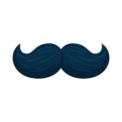 Wall Mural - Isolated male mustache vector design