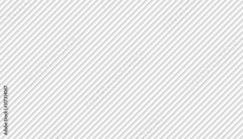 Abstract oblique lines pattern white and gray background. Vector illustration