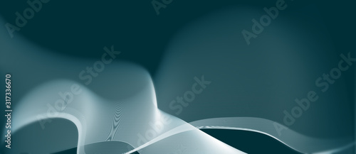 linien bewegung teal banner
