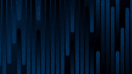 Futuristic Speed Line Circuit Microchip on Dark Blue Technology Background,Hi-tech and security Concept design,Free Space For text in put,Vector illustration.