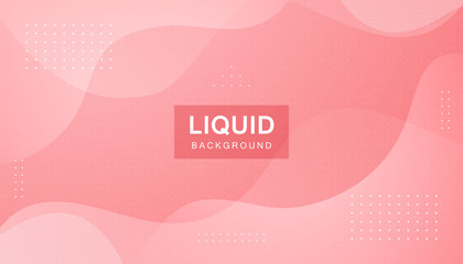Wall Mural - Pink abstract liquid background. Modern shape concept.