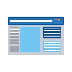 Sticker - web page icon, colorful design