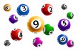 © Buch&Bee - Bingo, lotto and keno lottery balls with numbers
