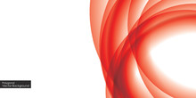 Abstract Red Swirl Background