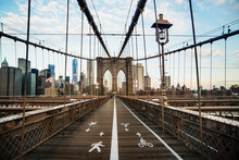 Brooklyn Bridge In New York