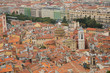 © dturphoto - Top view on the roofs of Nice. Ancient architecture in Europe, old town.