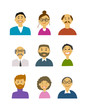 © Kudryashka - Business people, set of simple icons for ypur design
