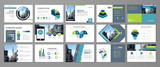 Fototapeta  - Presentation flyer set