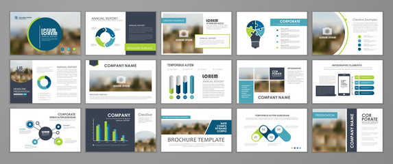 Corporate slideshow templates