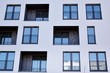 © Grand Warszawski - Modern and new apartment building. Multistoried, modern, new and stylish living block of flats.