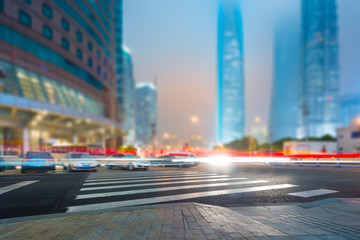 the light trails