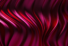3D Rendering, Abstract Red Background Luxury Cloth Or Liquid Wave Or Wavy Folds Of Grunge Silk Texture Satin Velvet Material Or Luxury Background Or Elegant Wallpaper Design,red Background
