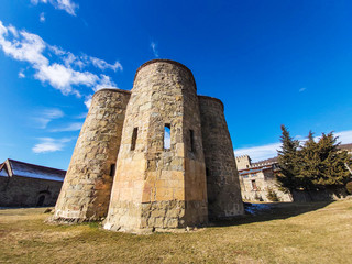 Wall Mural - Famous Ninotsminda castle cathedral