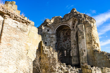 Wall Mural - Famous Ninotsminda castle cathedral